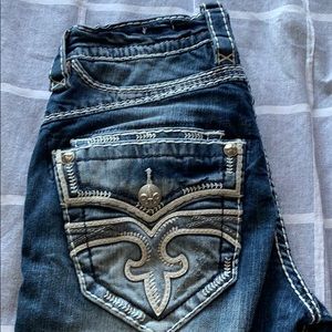 Men’s rock revivals rupee straight